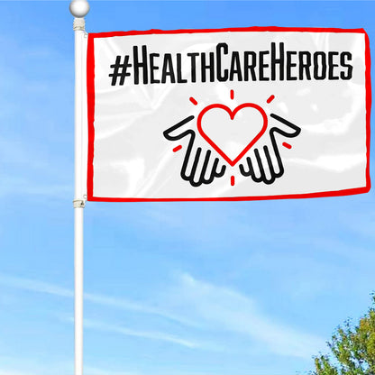Fyon Healthcare Hero Flag Indoor and Outdoor Banner