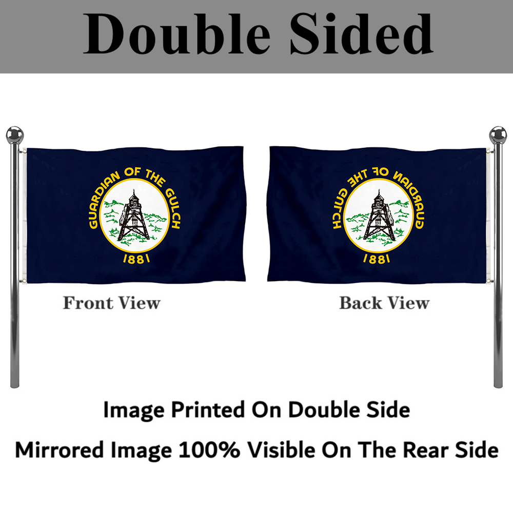 Fyon Helena, Montana flag Banner