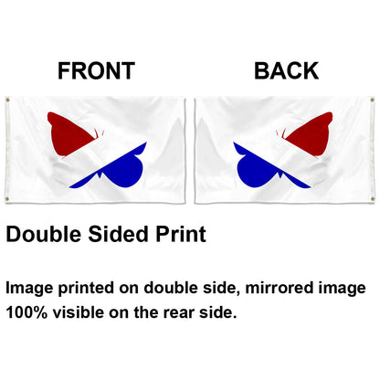 Fyon Hermanas Mirabal Province, Dominican Rep Flag Indoor and Outdoor Banner