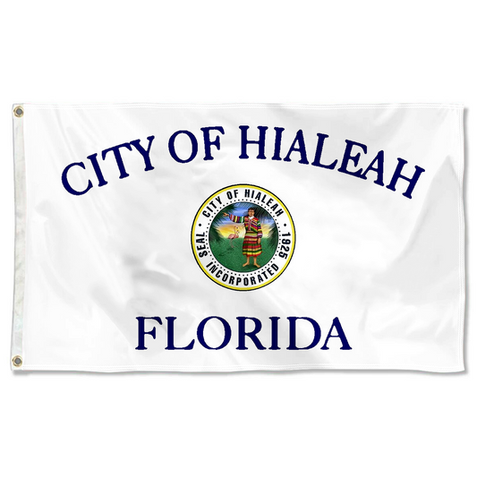 Fyon Hialeah, Florida flag Banner