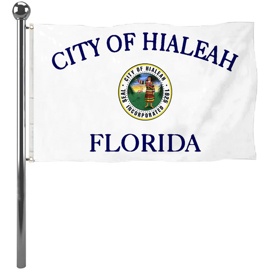 Fyon Hialeah, Florida flag Banner
