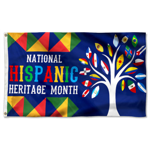 Fyon Hispanic Heritage Month All Latin Countries Pride Flag 41703 Indoor and outdoor banner