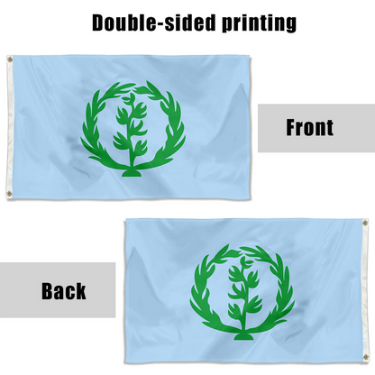 Fyon Historical of Eritrea 1952-1961 Eritrean National flag Indoor and outdoor banner