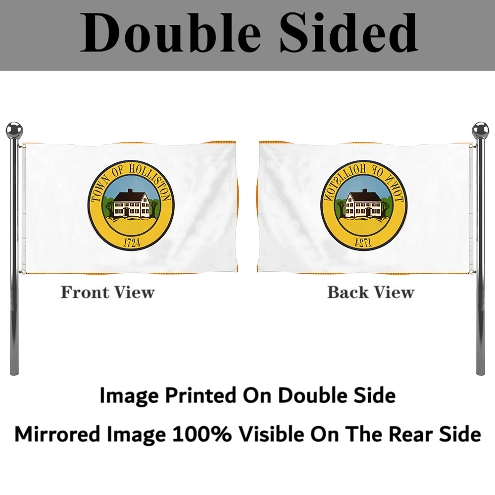 Fyon Holliston, Massachusetts flag Banner