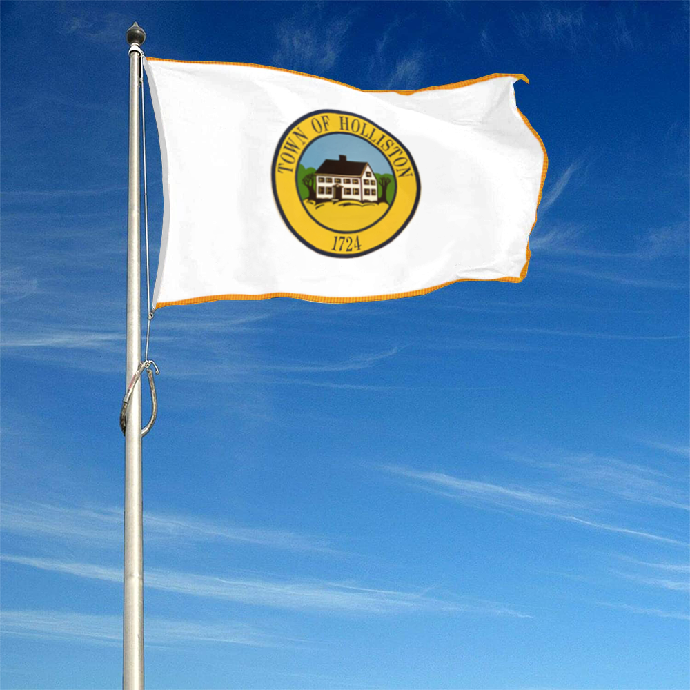 Fyon Holliston, Massachusetts flag Banner