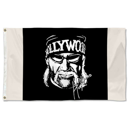 Fyon Hollywood Hulk Hogan Wrestling Flag Banner