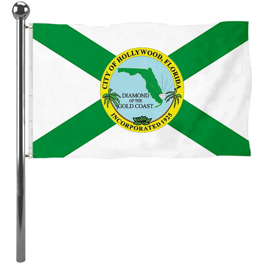 Fyon Hollywood, Florida flag Banner