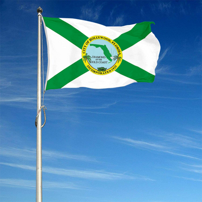 Fyon Hollywood, Florida flag Banner
