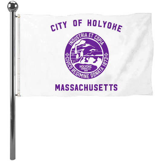 Fyon Holyoke, Massachusetts flag Banner