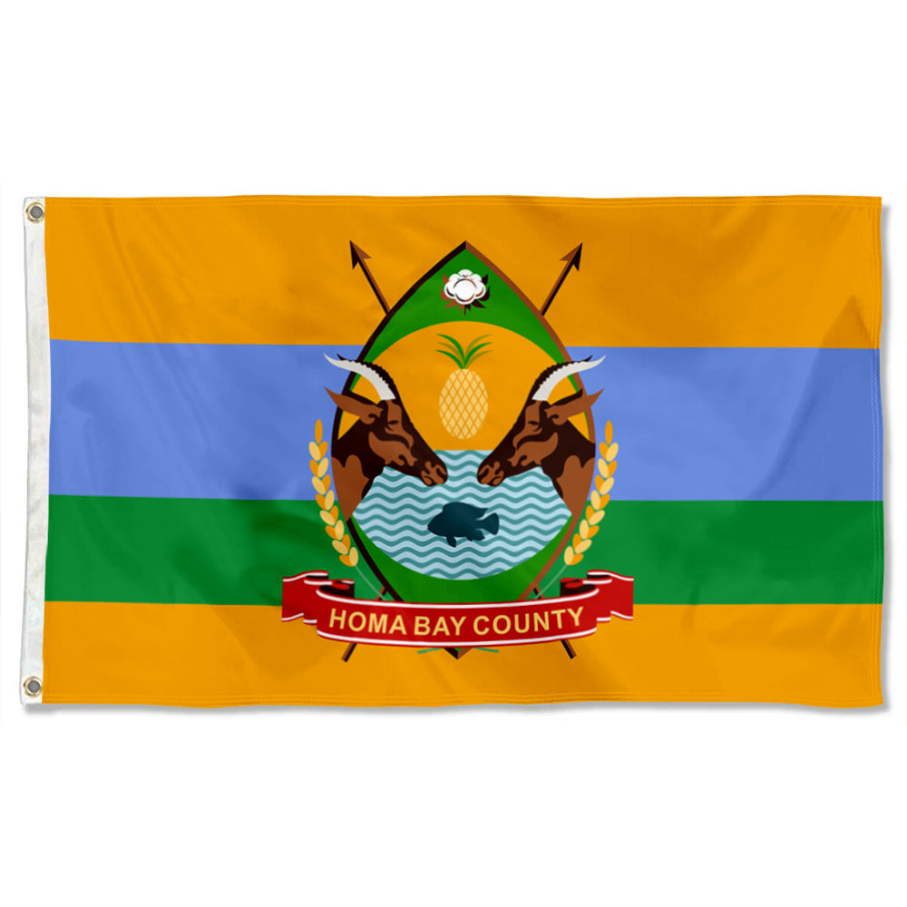 Fyon Homa Bay, Kenya Flag Banner