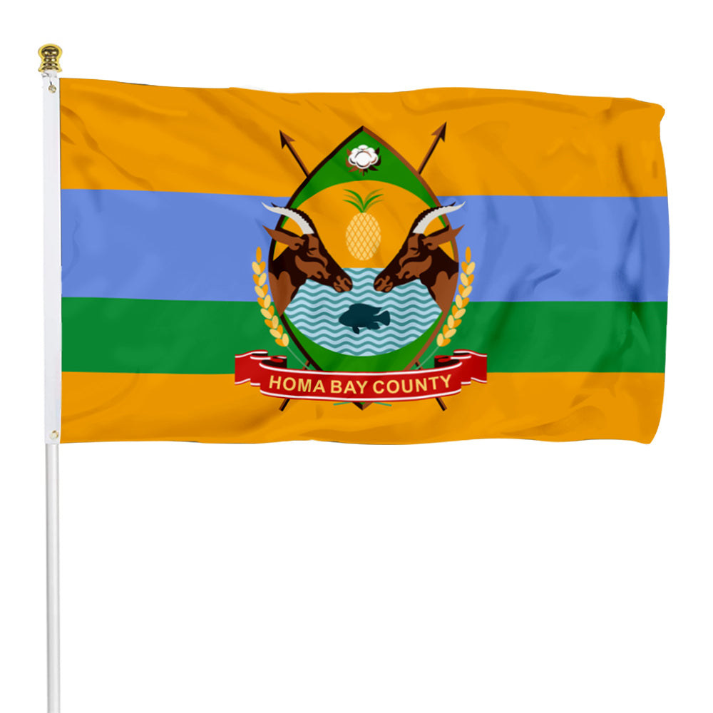 Fyon Homa Bay, Kenya Flag Banner