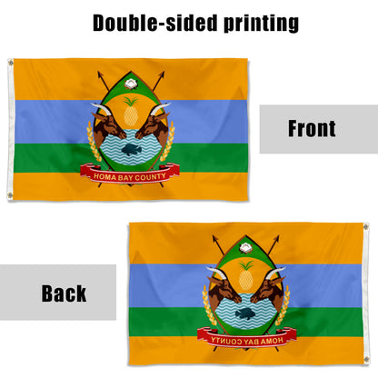 Fyon Homa Bay, Kenya Flag Banner