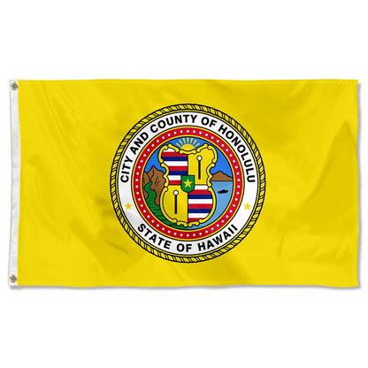 Fyon Honolulu, Hawaii flag Banner