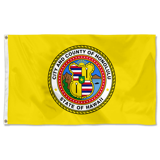 Fyon Honolulu, Hawaii flag Banner
