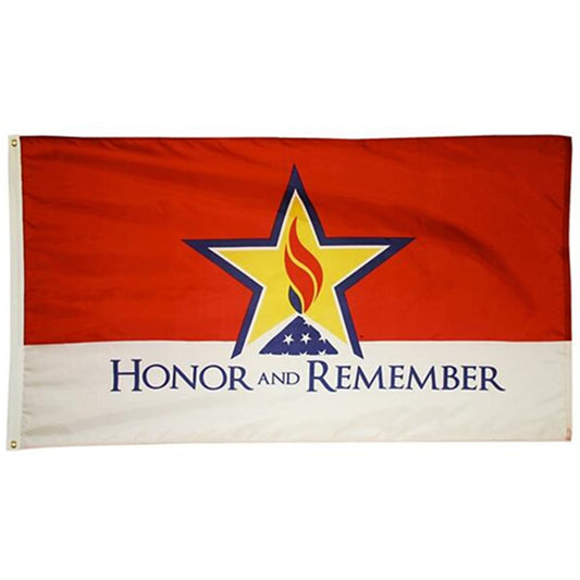 Honor and Remember Flag Indoor and outdoor banner