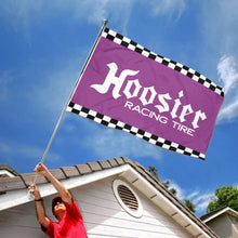 Fyon Hoosier Racing Tires Checkered Flag Banner