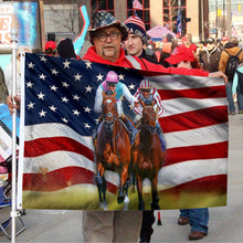 Fyon Horse Racing Flag 41762 Indoor and outdoor banner