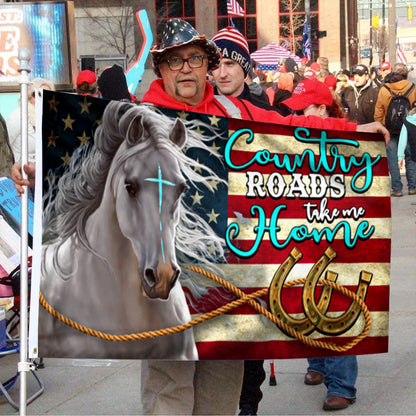 Fyon Horse WF Unique Flag 41757 Indoor and outdoor banner