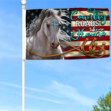 Fyon Horse WF Unique Flag 41757 Indoor and outdoor banner