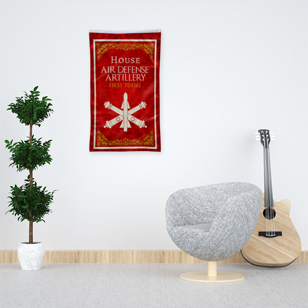 Fyon House Air Defense Artillery Flag Indoor and outdoor banner