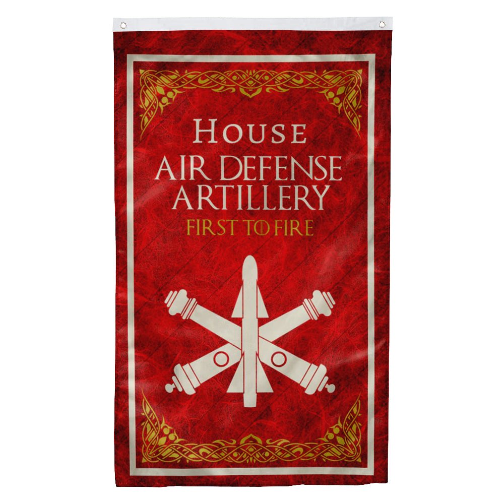 Fyon House Air Defense Artillery Flag Indoor and outdoor banner