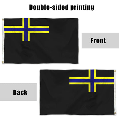 Fyon Black House Emyndil Flag Banner