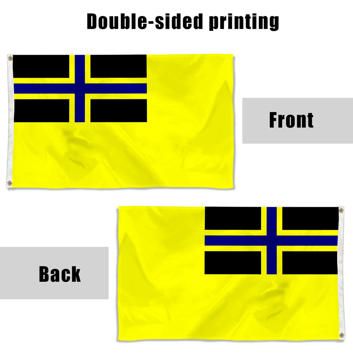 Fyon Yellow House Emyndil Flag Banner