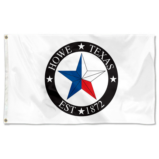 Fyon Howe, Texas flag banner