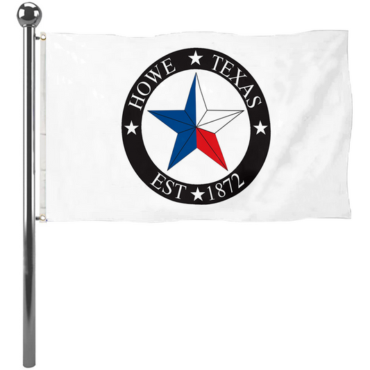 Fyon Howe, Texas flag banner