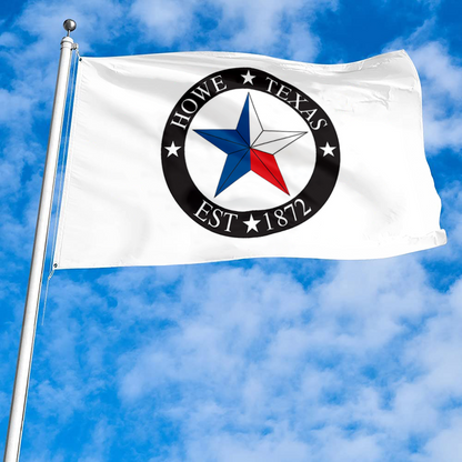 Fyon Howe, Texas flag banner