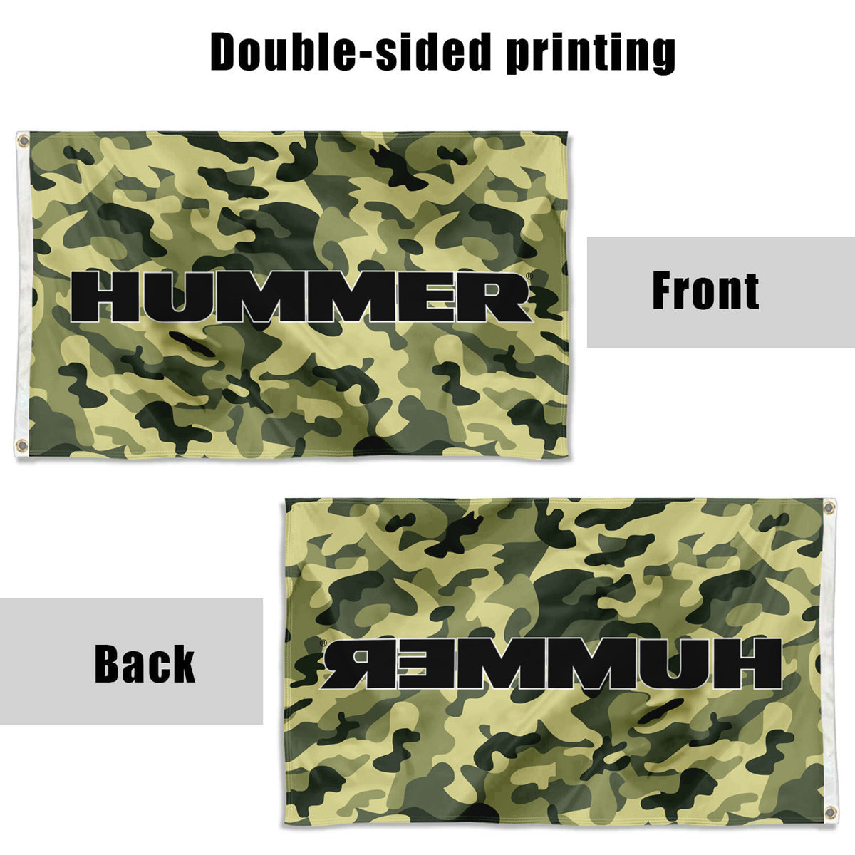 Fyon Hummer flag Indoor and outdoor banner