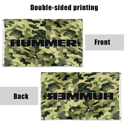 Fyon Hummer flag Indoor and outdoor banner