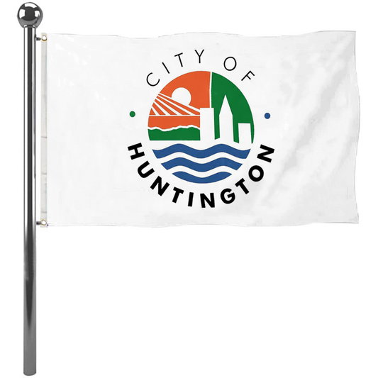Fyon Huntington,, West Virginia flag Banner