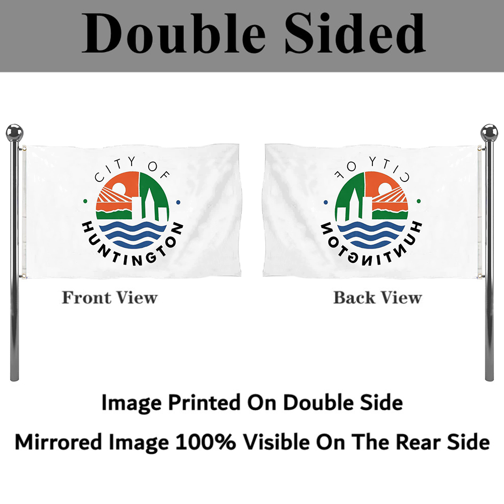 Fyon Huntington,, West Virginia flag Banner