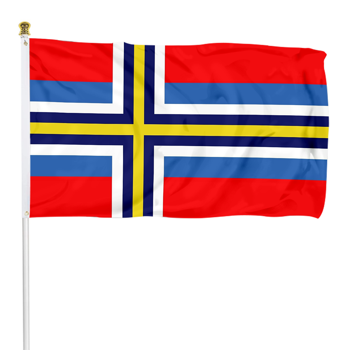 Fyon Hypothetical of Scandinavia by Gidlof flag Indoor and outdoor banner