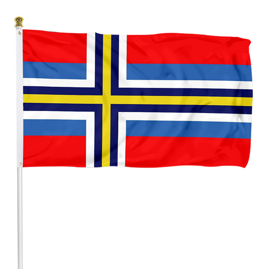 Fyon Hypothetical of Scandinavia by Gidlof flag Indoor and outdoor banner