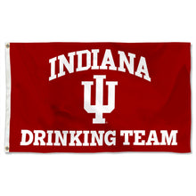 Fyon IU Indiana Drinking Team Flag Banner