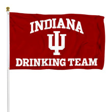 Fyon IU Indiana Drinking Team Flag Banner