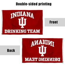 Fyon IU Indiana Drinking Team Flag Banner