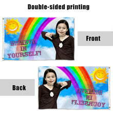 Fyon Icarly Drake and Josh believe in urself Flag Banner