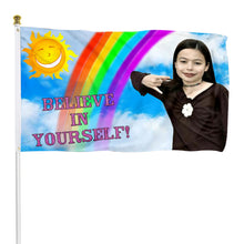 Fyon Icarly Drake and Josh believe in urself Flag Banner