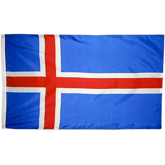 Iceland Flag Indoor and outdoor banner