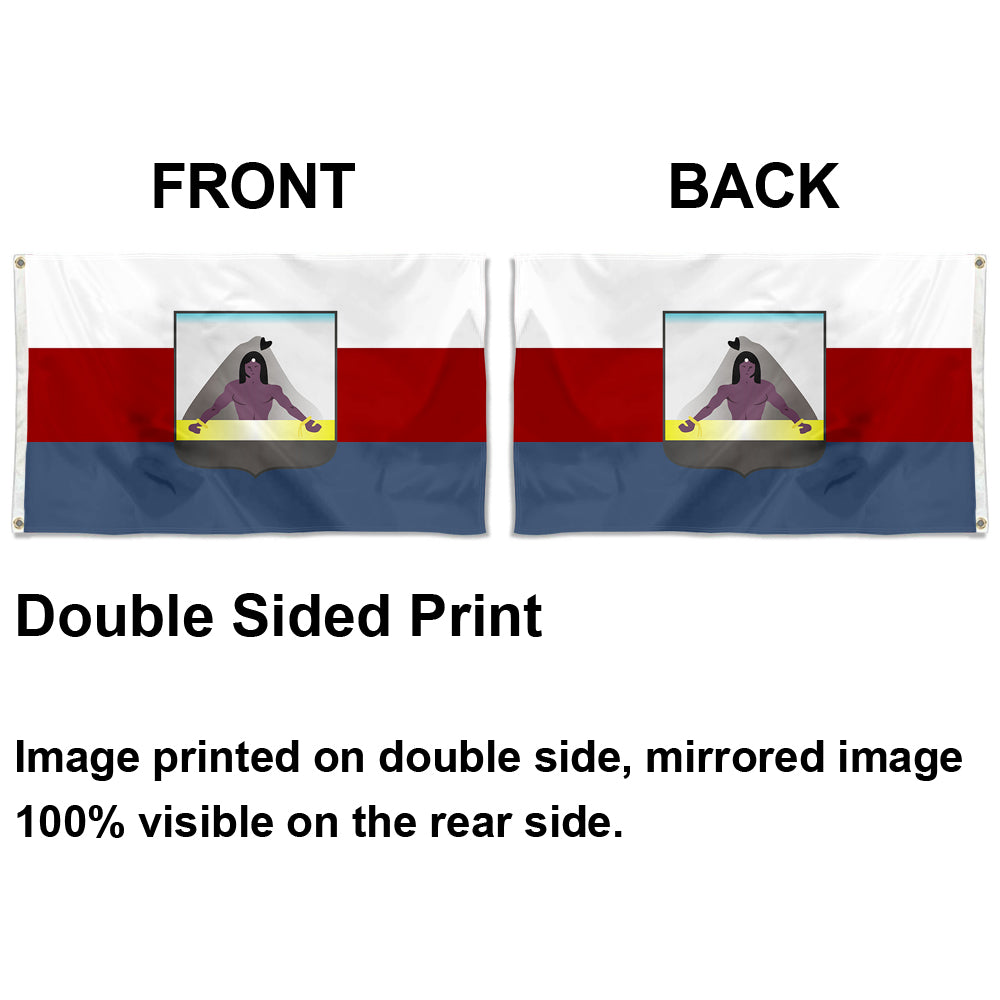 Fyon Independencia Province, Dominican Rep Flag Indoor and Outdoor Banner