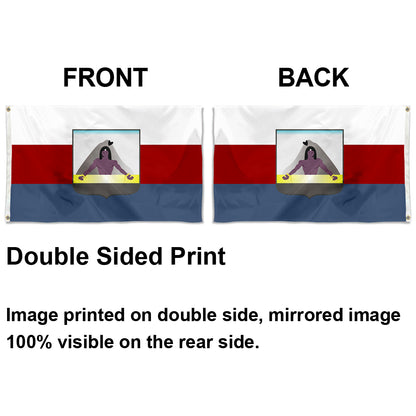 Fyon Independencia Province, Dominican Rep Flag Indoor and Outdoor Banner