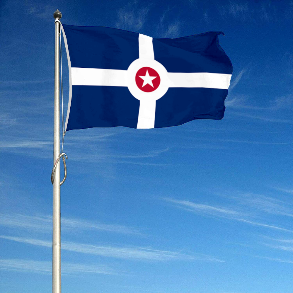 Fyon Indianapolis, Indiana flag Banner