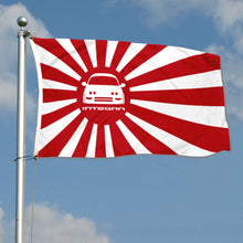 Fyon Integra Japanese Rising Sun JDM Flag Indoor and Outdoor Banner