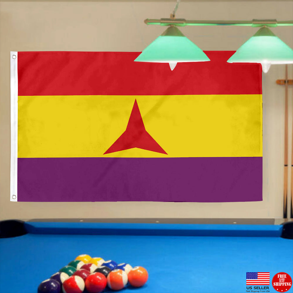 Fyon International Brigades Flag Indoor and Outdoor Banner