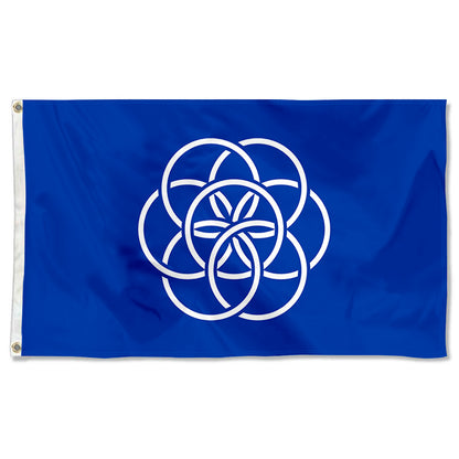 Fyon International of Planet Earth Flag Indoor and Outdoor Banner
