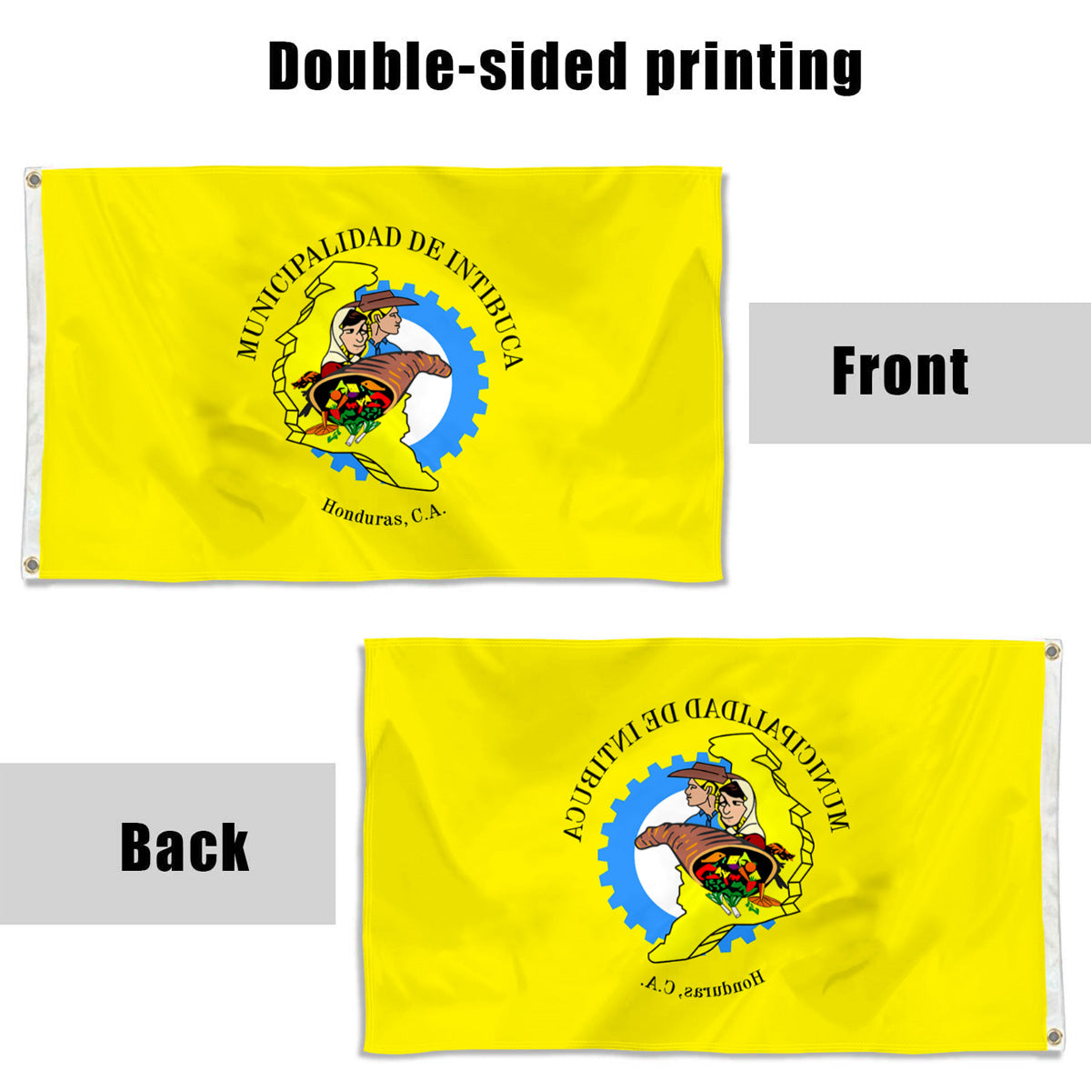 Fyon Intibuca Department, Honduras Flag Indoor and outdoor banner