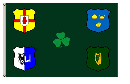 Ireland Rugby banner landscape flag